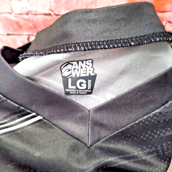 Youth Sized Answer Brand Logo Motocross Syncron Riding Set (Pants & Shirt) - Picture 7 of 14